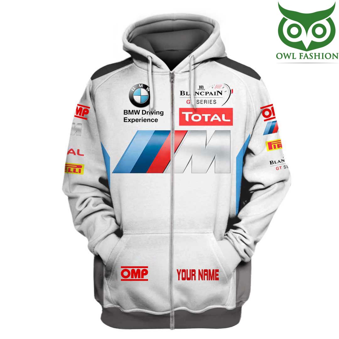 Personalized OMP legendary BMW M racing hoodie and T shirt