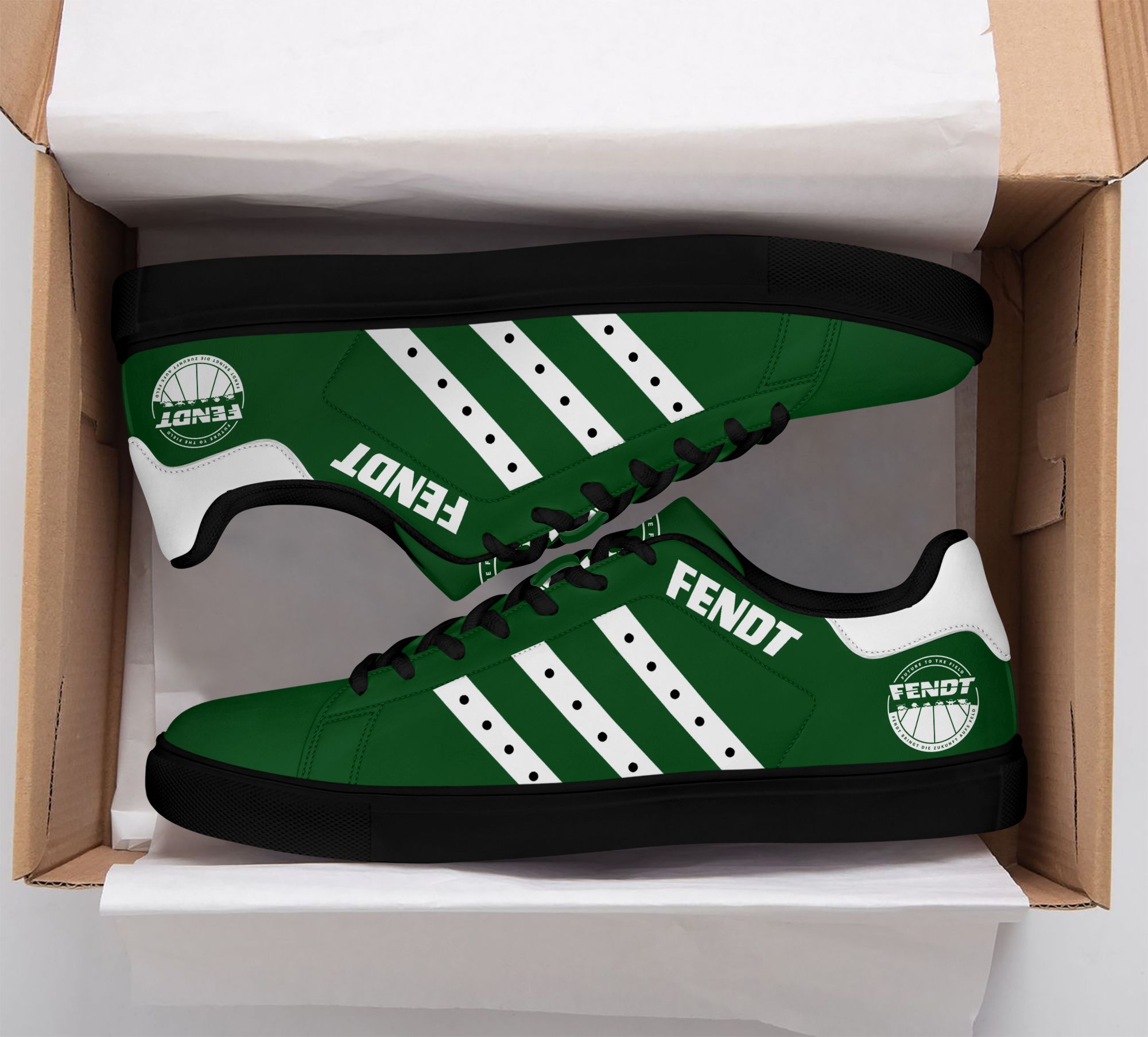 [NEW] Fendt green and white Stan Smith Shoes Sneaker |HOT IN NORTH AMERICA