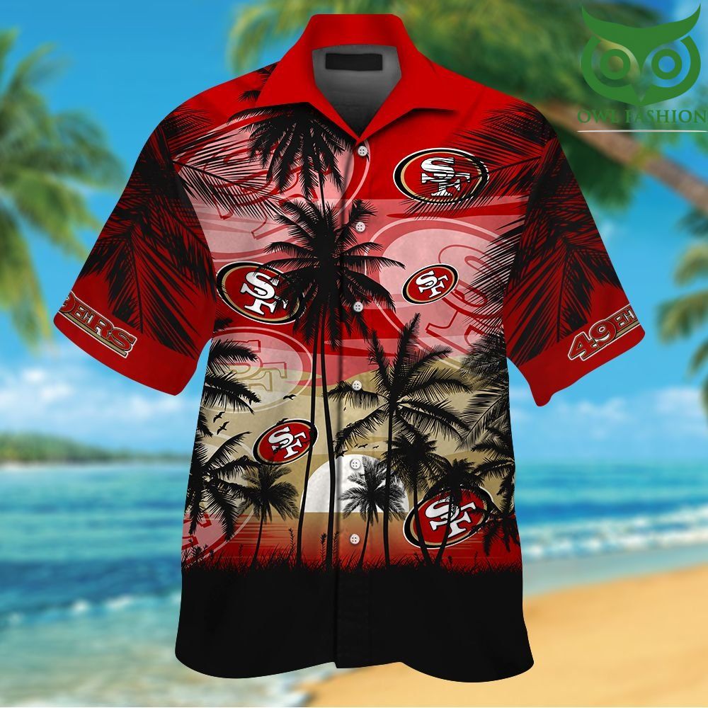 NFL San Francisco 49ers Tropical Hawaiian Shirt