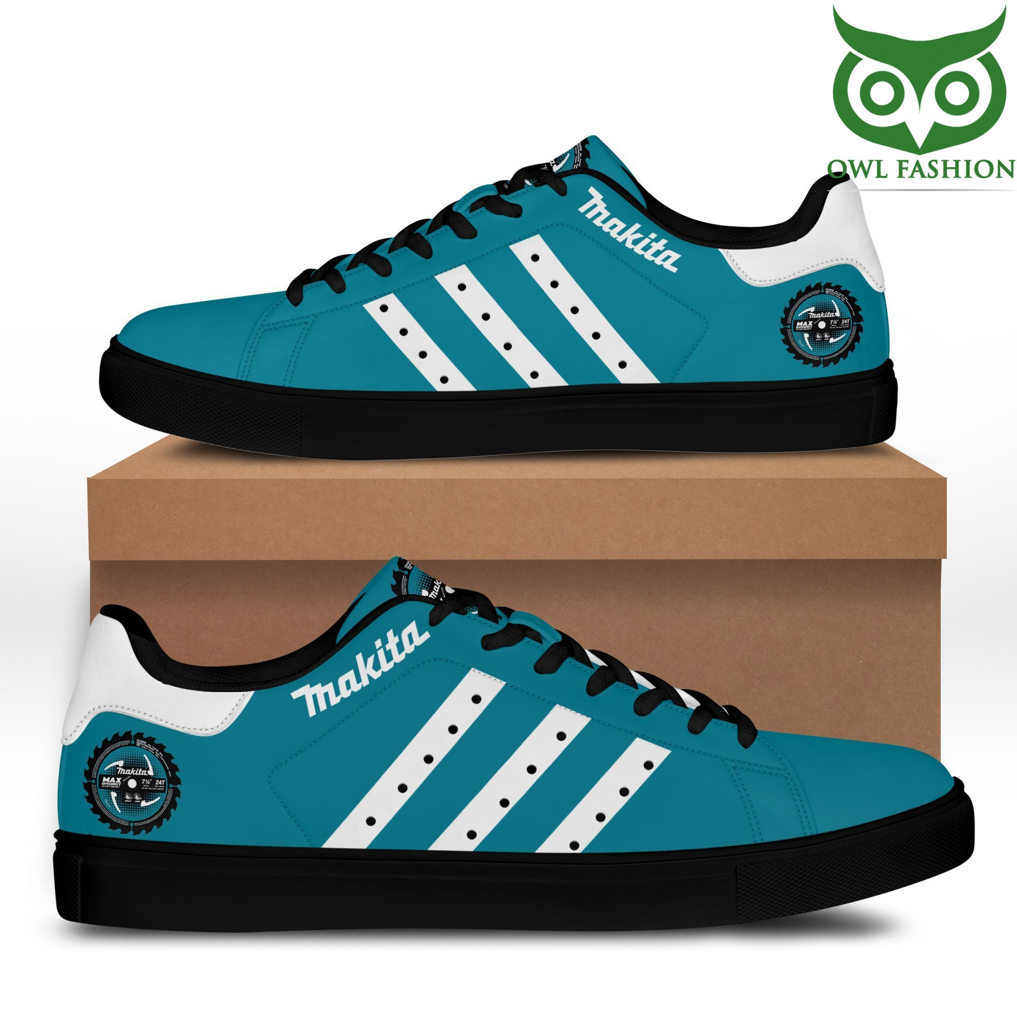 Makita turquoise version Stan Smith Shoes Sneaker