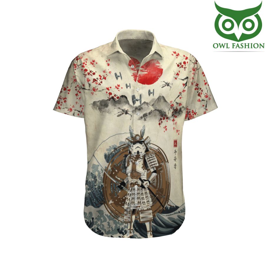 Star wars Japan Samurai Hawaiian shirt
