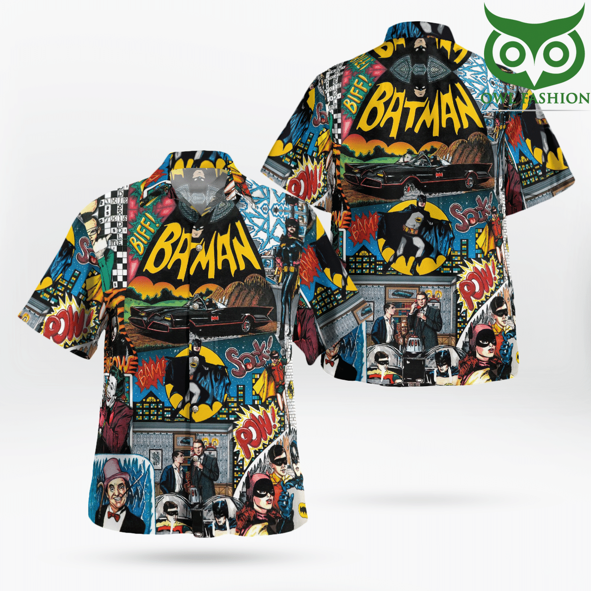 Batman Screen Collections Hawaiian Shirt