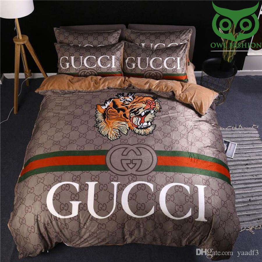 Gucci Tiger bedding set Bedding Set