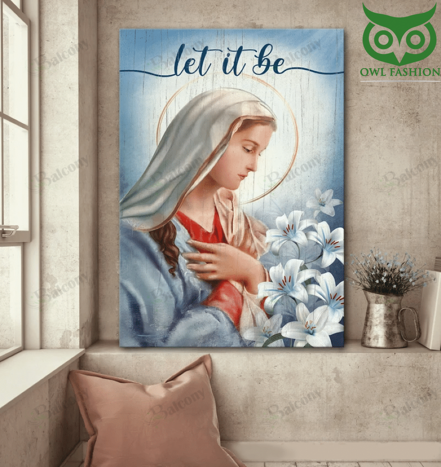 Maria Goddess Let it be Poster