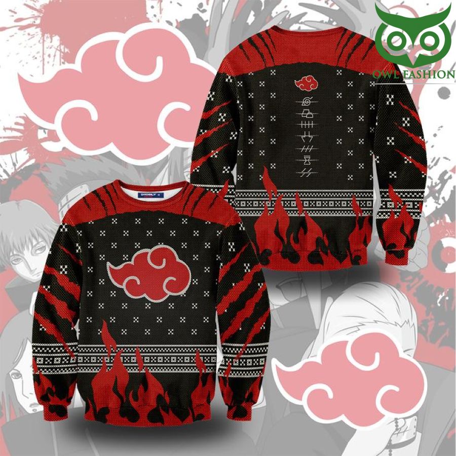 Ugly Christmas Sweater Naruto Anime Xmas Gift