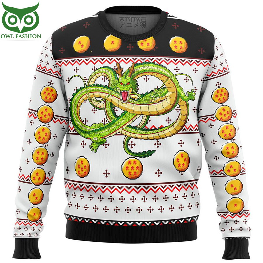 Dragon ball Z shenron premium ugly christmas sweater