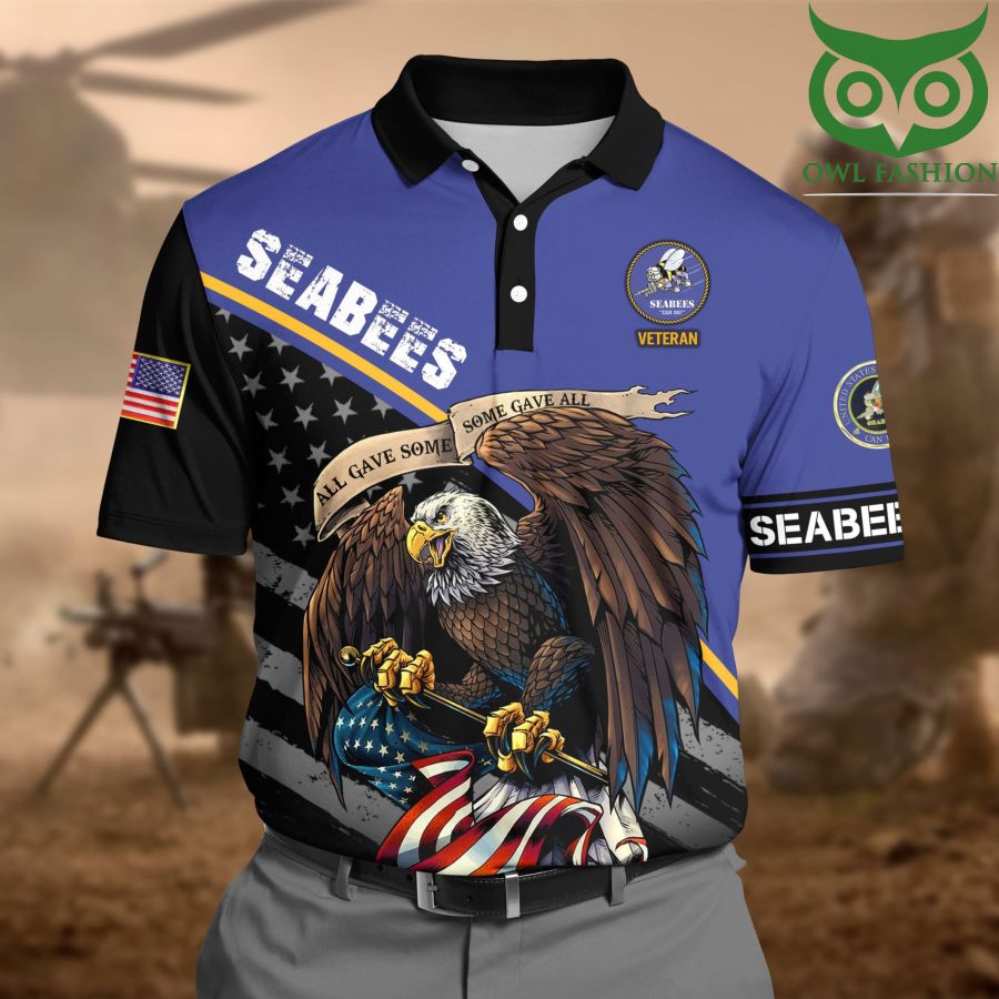 Seabee 3D Polo shirt