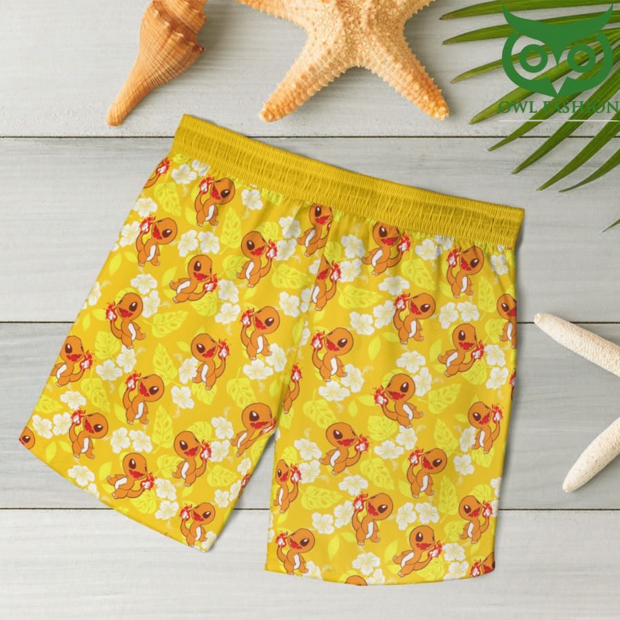 19 Pokemon Charmander Tropical Beach Shirt And Shorts