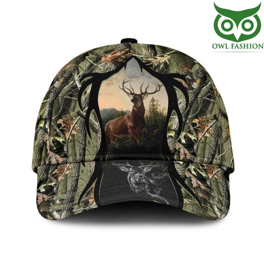 Hunting Deer in the Forest Classic Cap