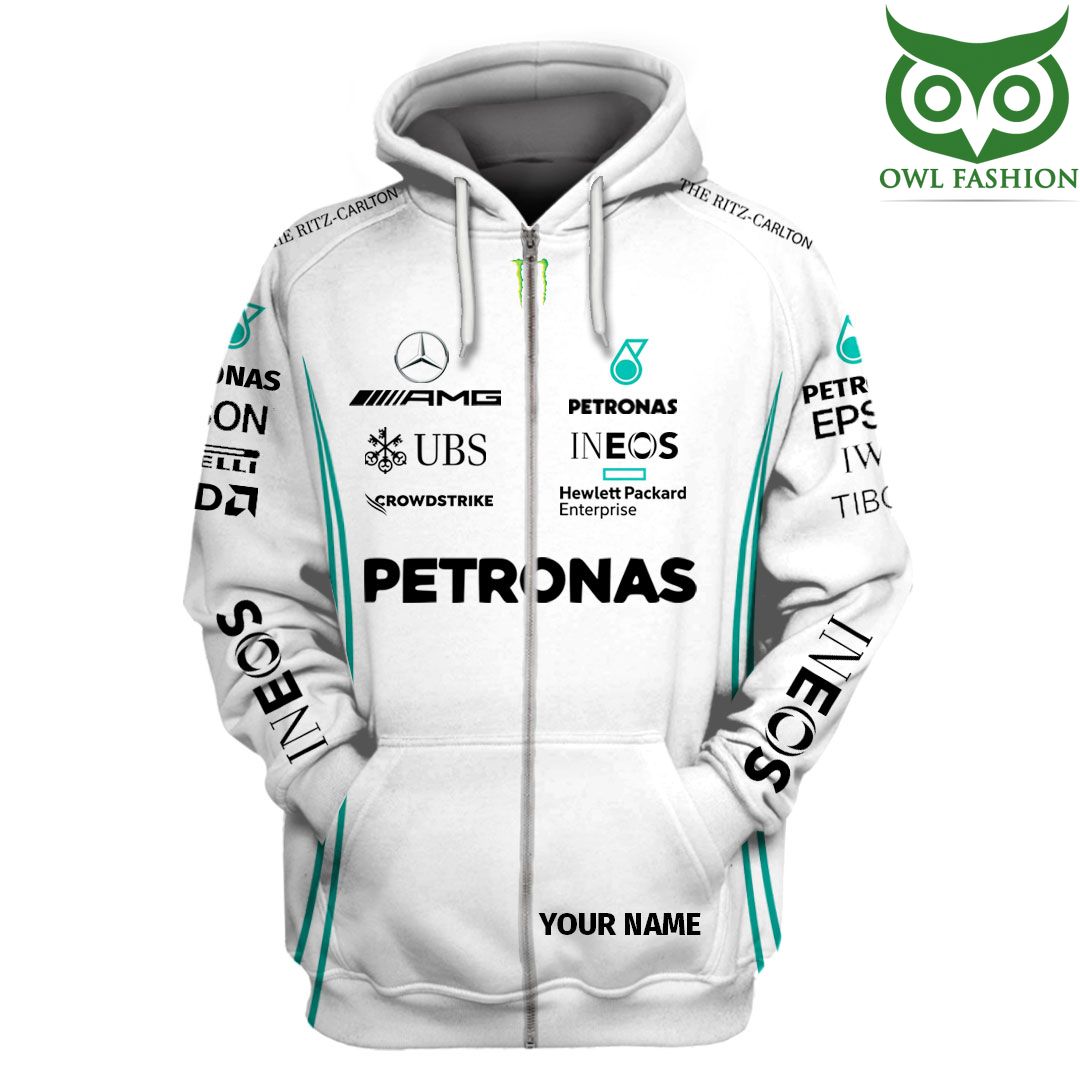 Personalized Mercedes Petronas F1 The Ritz Carlton hoodie and T Shirt