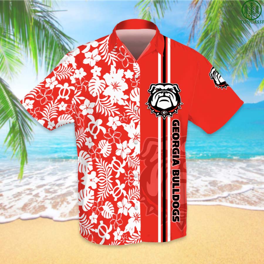 NCAAF Football Georgia Bulldogs Hawaiian Shirt