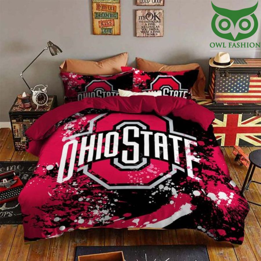 115 NCAA Ohio State Inspire Quilt Set