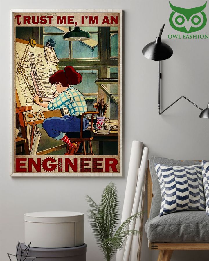 Trust me I'm an engineer vertical poster