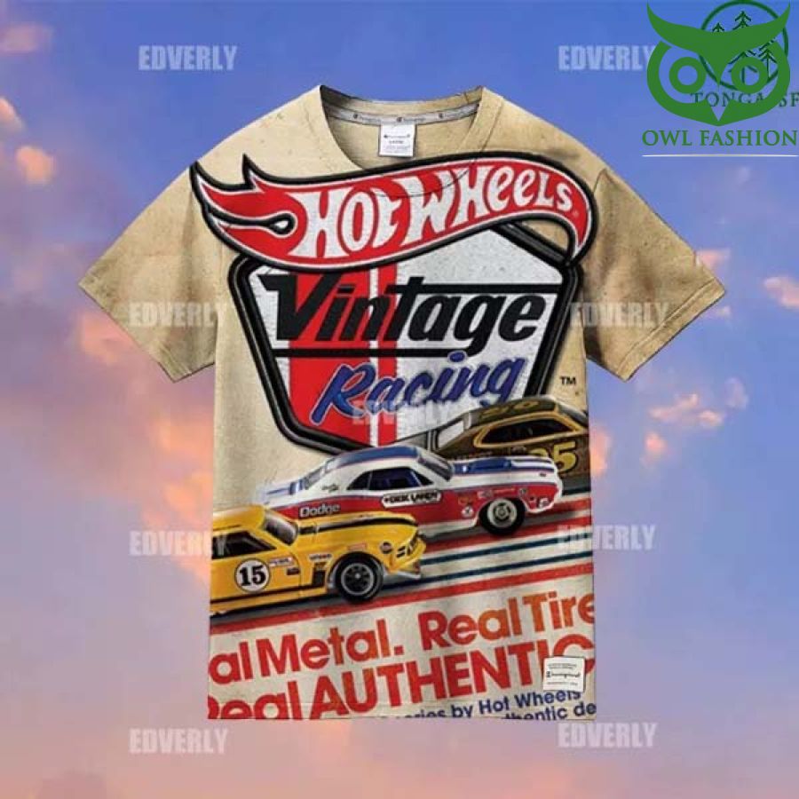 23 Hot wheels Vintage Racing Hawaiian Shirt T shirt