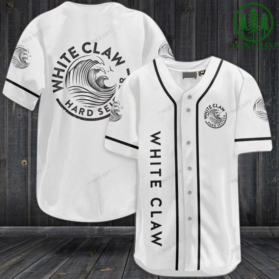 White Claw Baseball Jersey Shirt