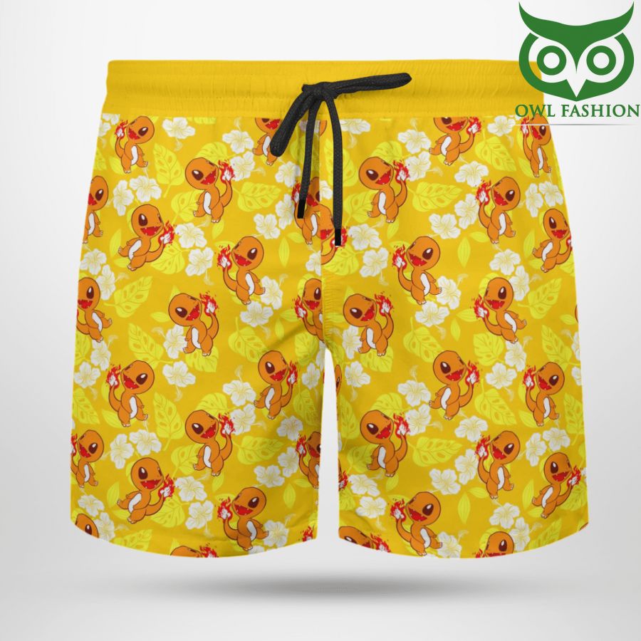 20 Pokemon Charmander Tropical Beach Shirt And Shorts