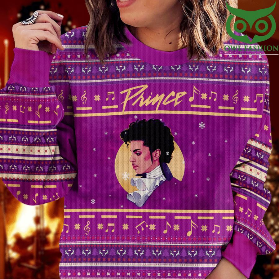 Prince Merry Christmas Knitted Ugly Sweater