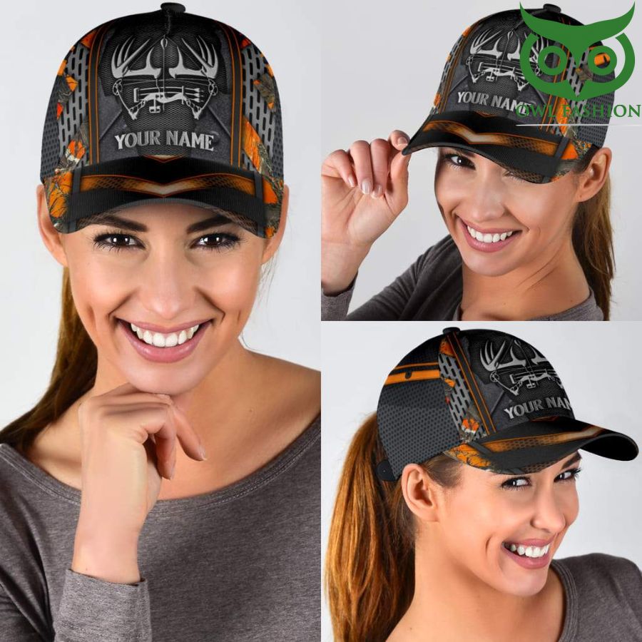 19 Personalized Deer Bowhunting Camo Classic Cap