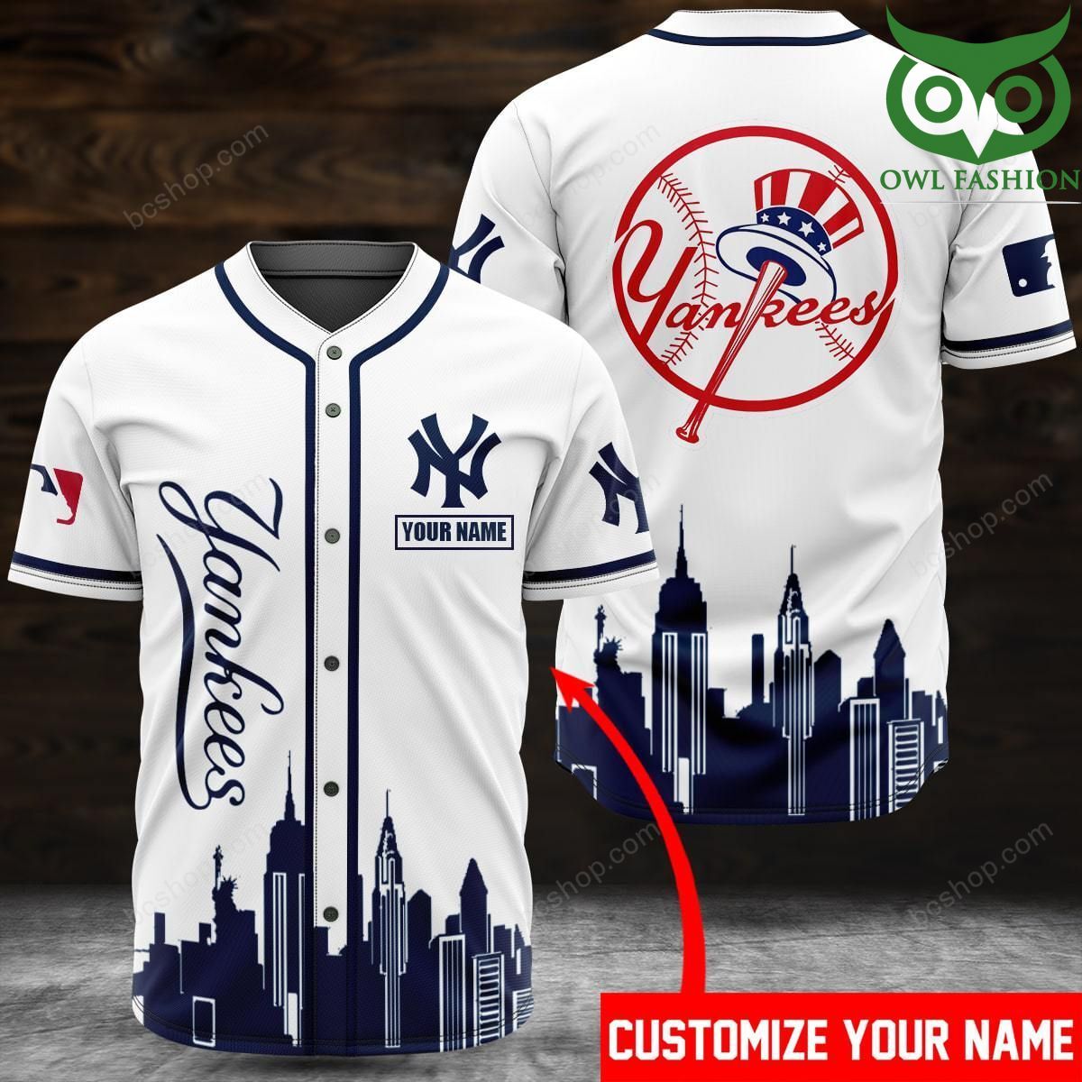 Custom Name New york yankees Baseball Jersey shirt
