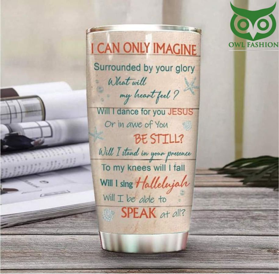 4 Personalized I Can Only Imagine Turtle Customized Tumbler