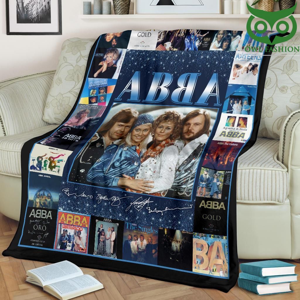 14 ABBA Inspired Fleece Blanket