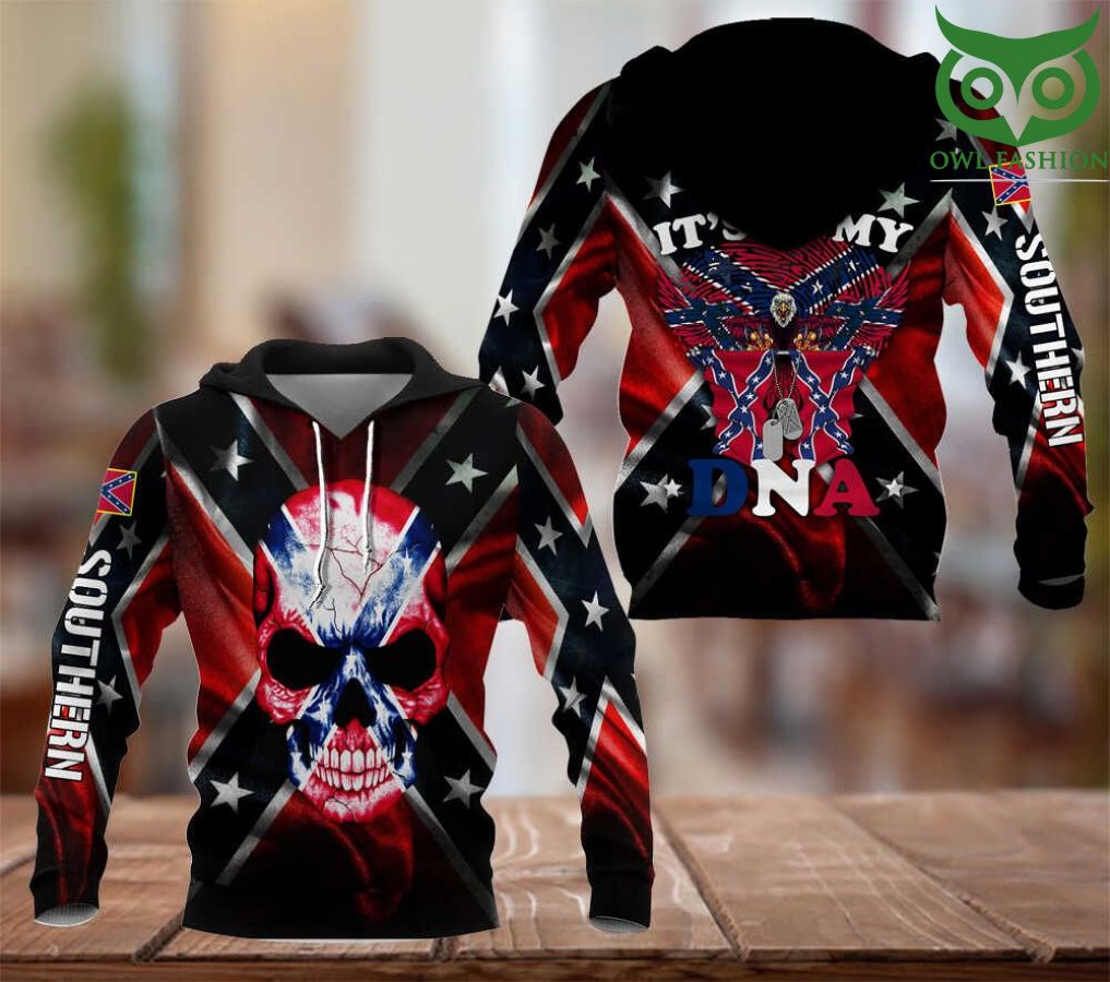 Southern Rebel it is my DNA hoodie 3D