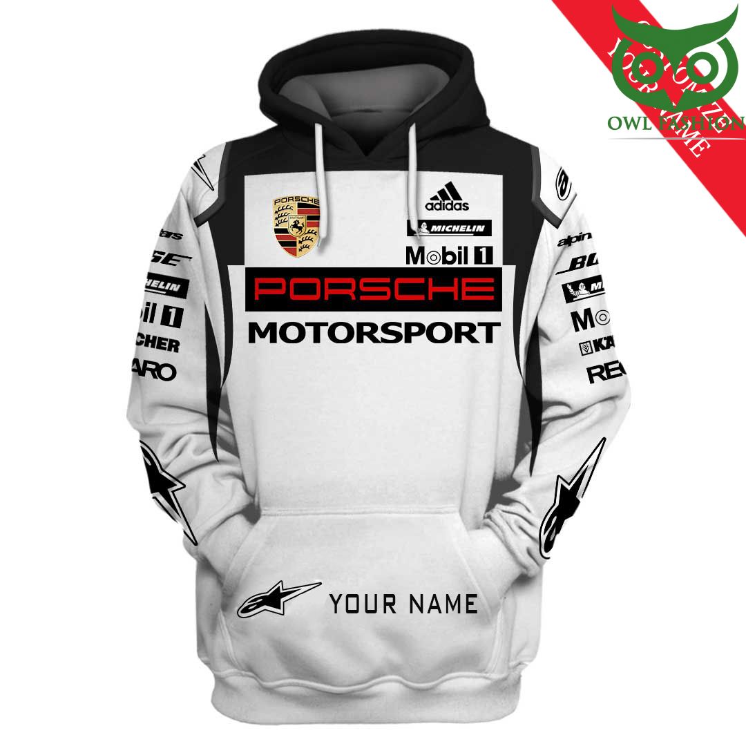 69 Custom Name Porsche Motorsport racing T shirt hoodie bomber jacket
