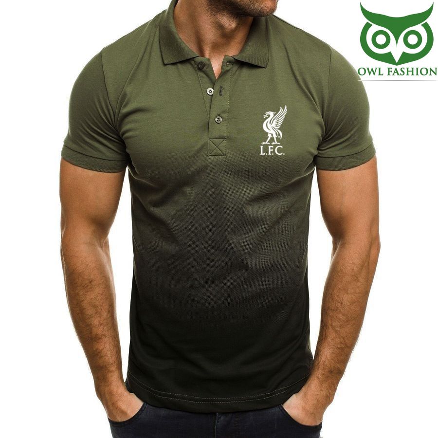 48 Liverpool FC football club gradient Polo Shirt