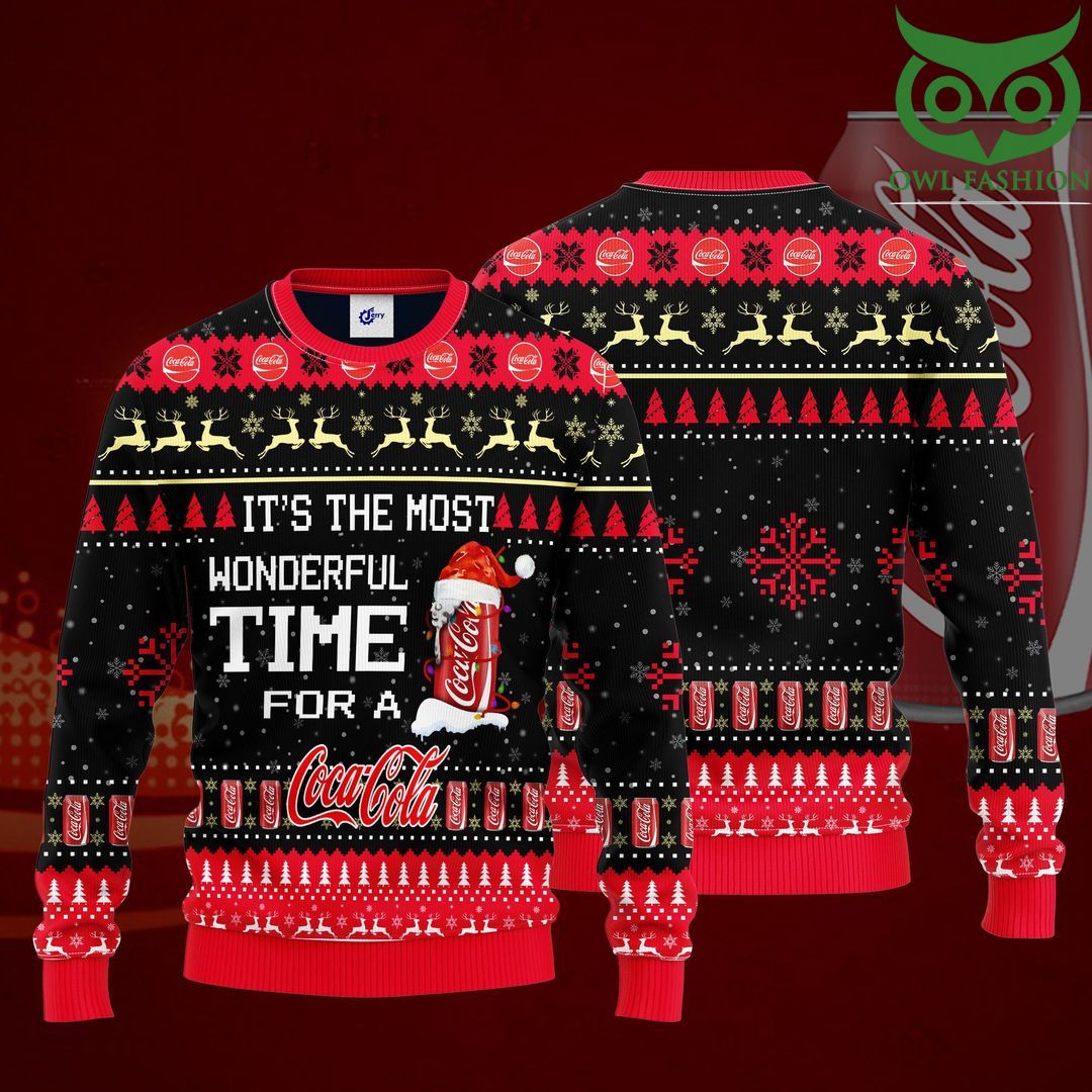 36 Most Wonderful Time For A Coca Cola Christmas Sweater
