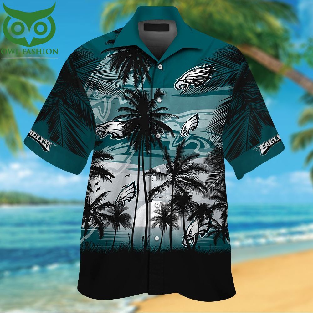 28 NFL Philadelphia Eagles Tropical Hawaiian Shirt