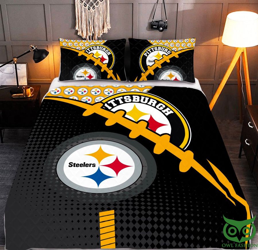 NFL Pittsburgh Steelers Quilt Bedding Set