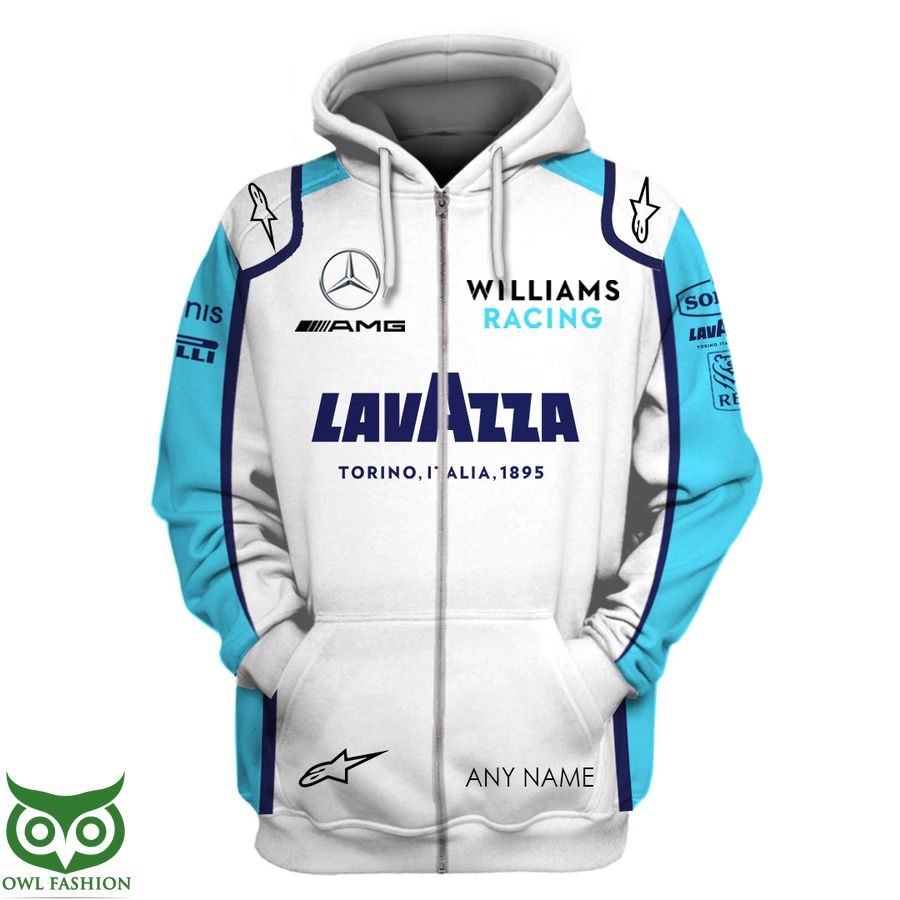 Personalized Lavazza Williams Racing 3D hoodie
