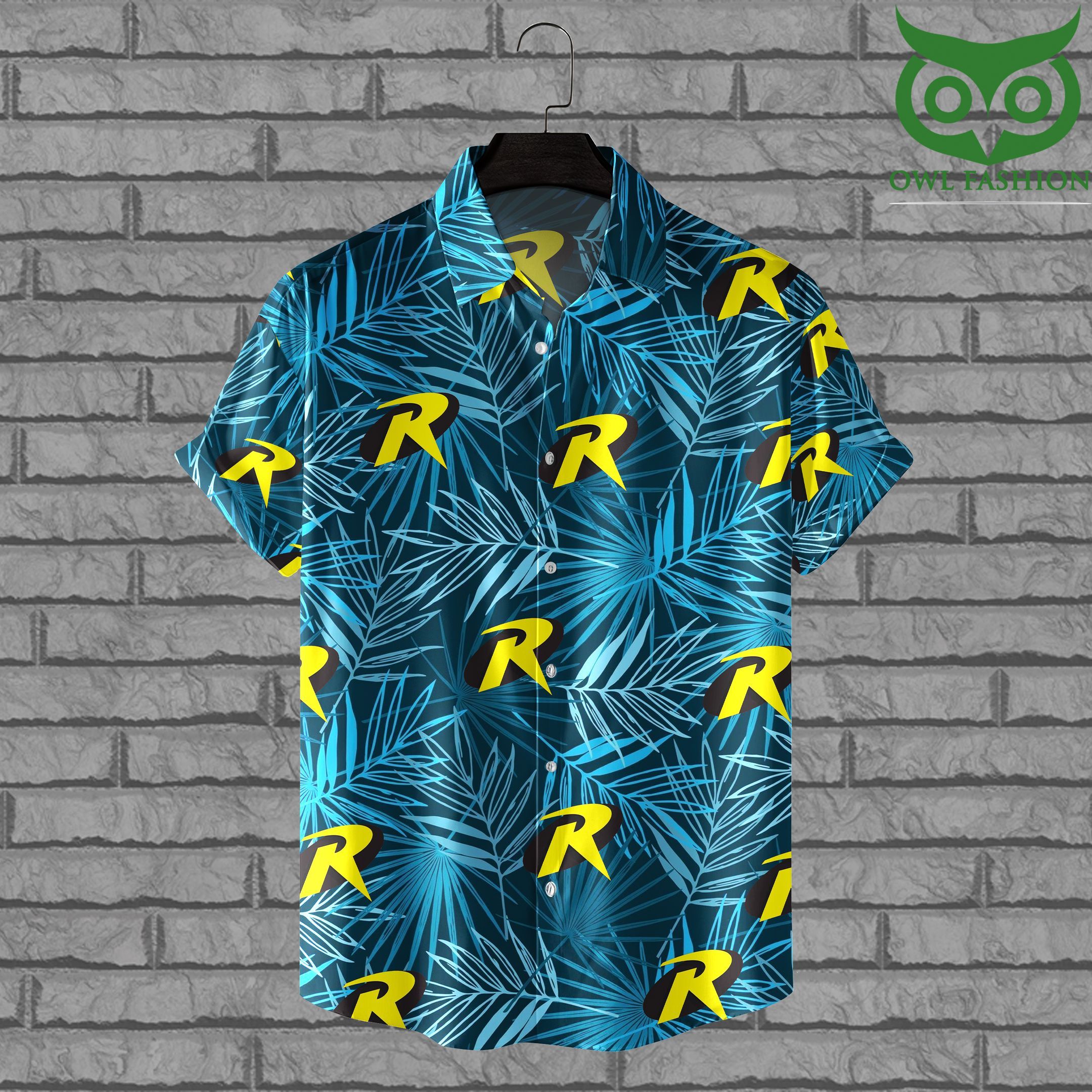Robin Logo Batman Hawaiian Shirt