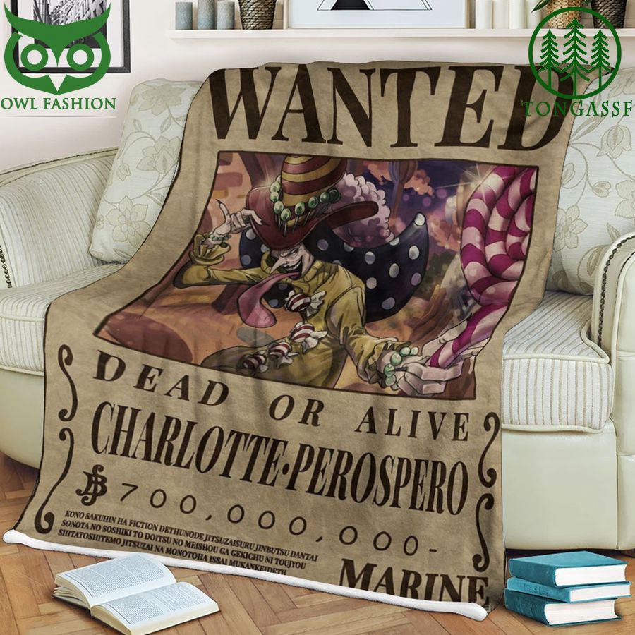 One Piece Fleece Blanket Charlotte Perospero Wanted