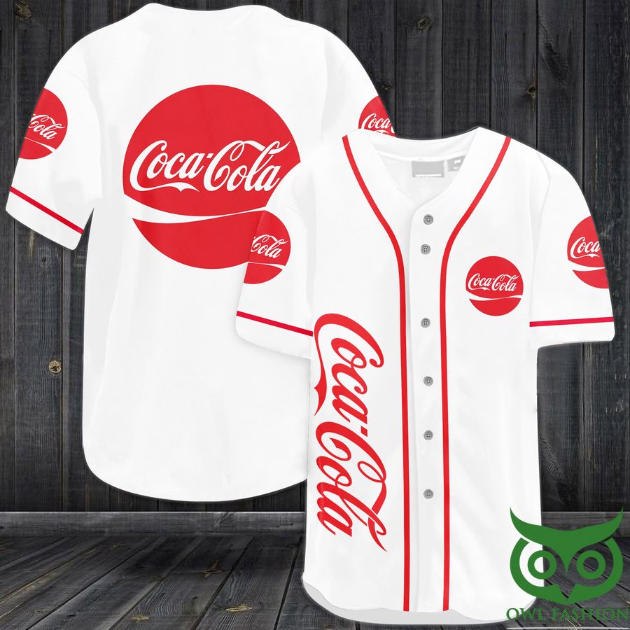 CocaCola Baseball Jersey Shirt