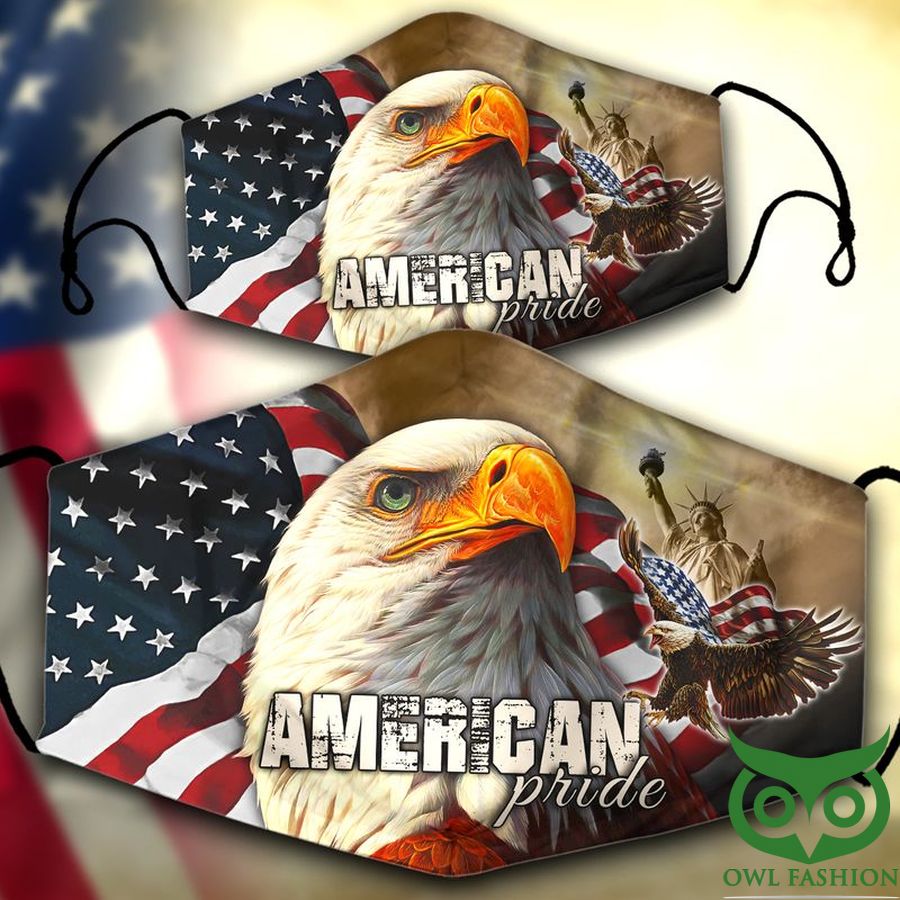 EAGLE AMERICA PRIDE Status of Liberty facemask