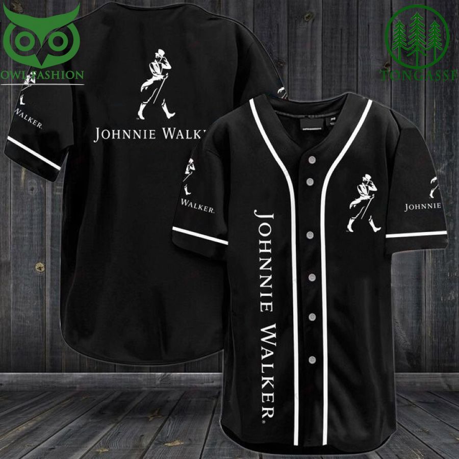 Johnnie Walker Baseball Jersey Shirt