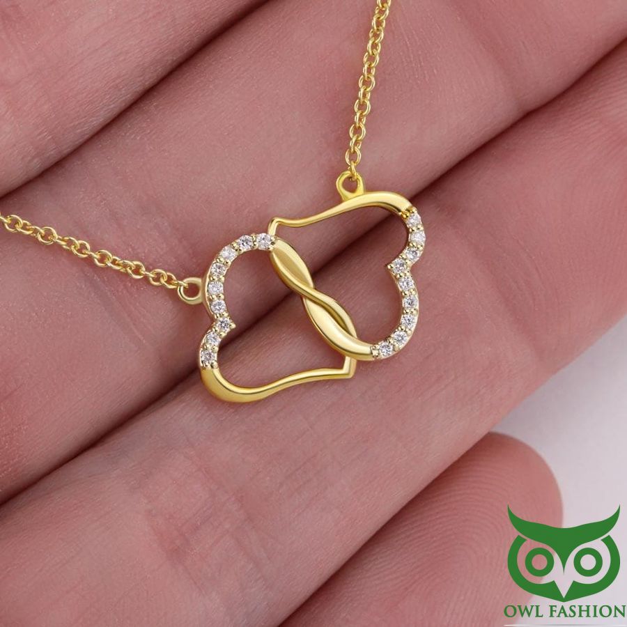 66 Beautiful Soulmate Golden Color Necklace Beautiful Valentine Gift