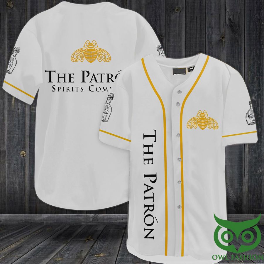 The Patron Tequila Baseball Jersey Shirt