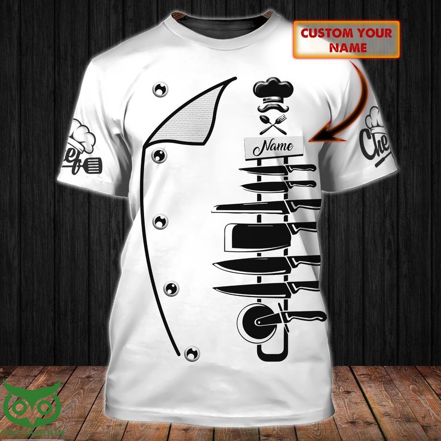Personalized Chef Kitchen Tools Shirt