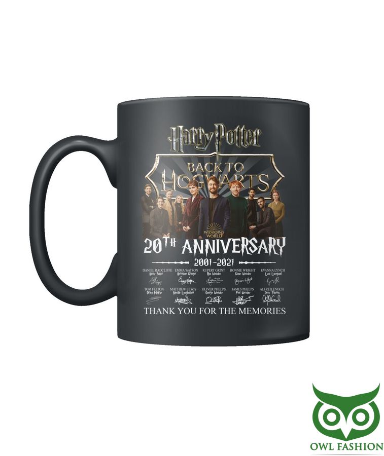 Harry Potter Back to Hogwarts 20th Anniversary Mug