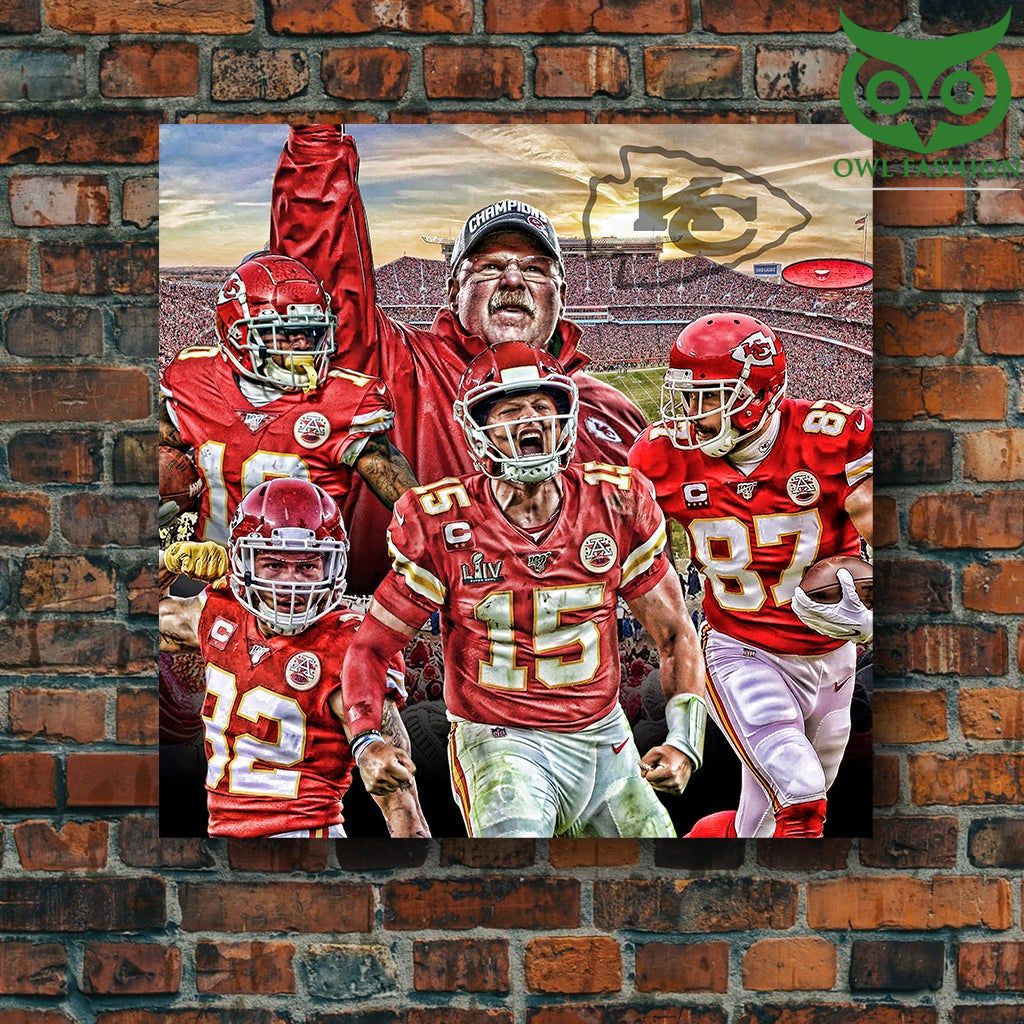 Kansas City Chiefs Chiefs Kingdom Super Bowl Poster