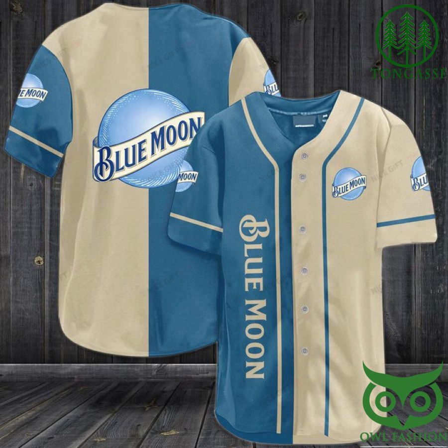 Blue Moon Baseball Jersey Shirt