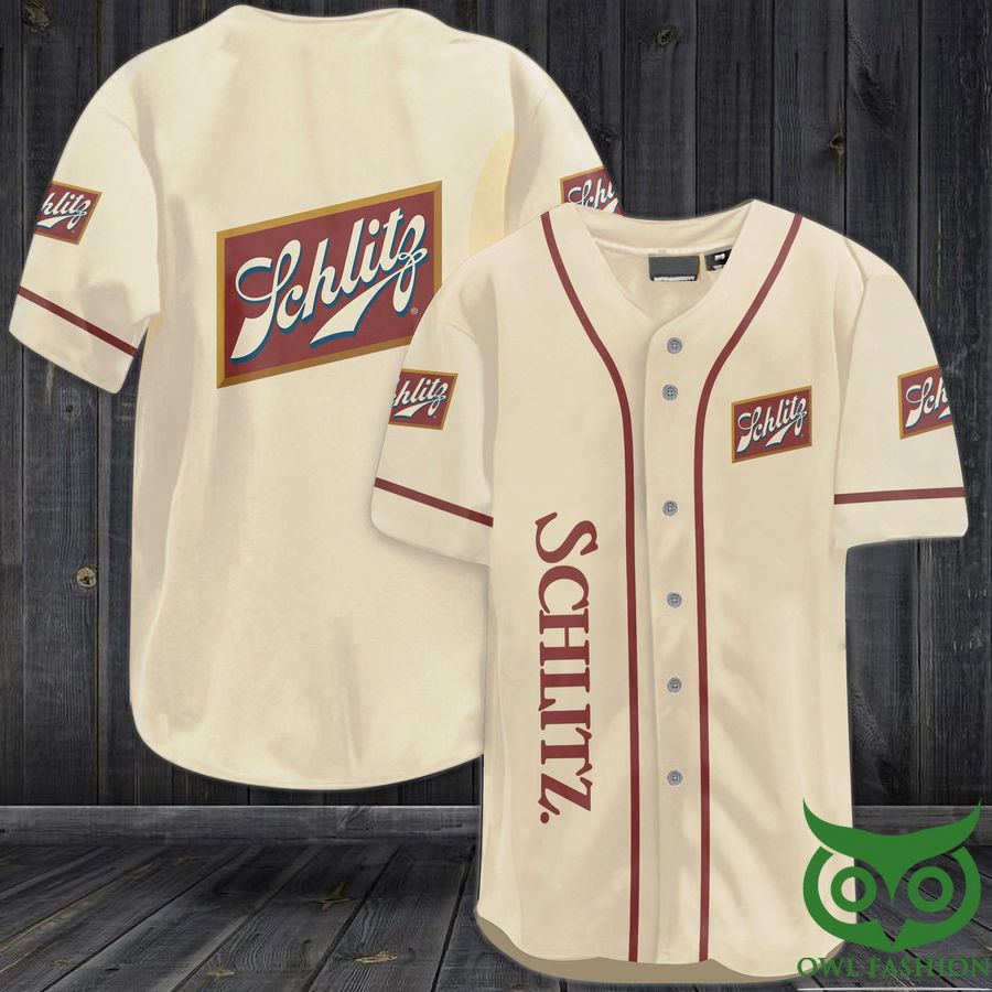 Schlitz beer Baseball Jersey Shirt