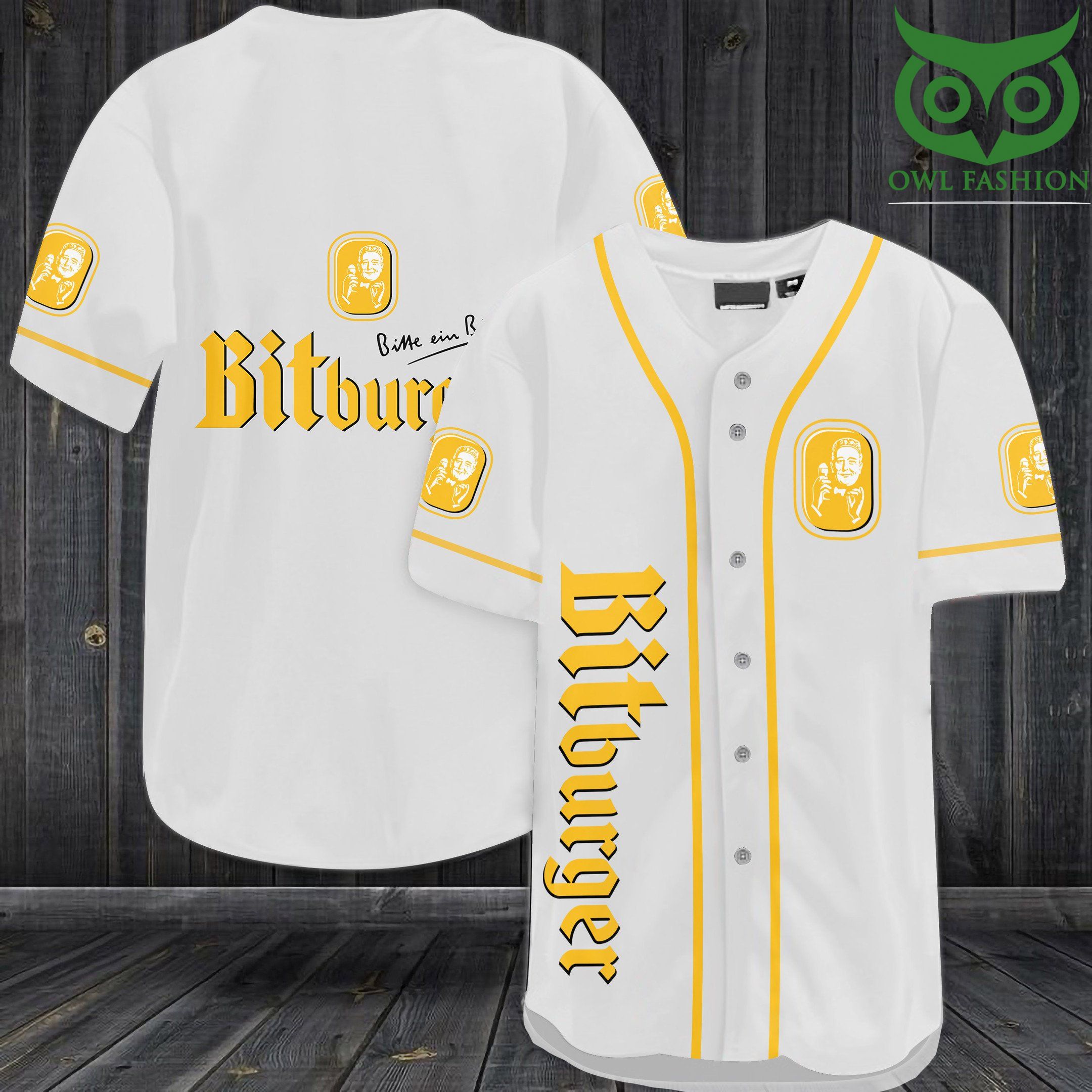 Bitburger Baseball Jersey Shirt