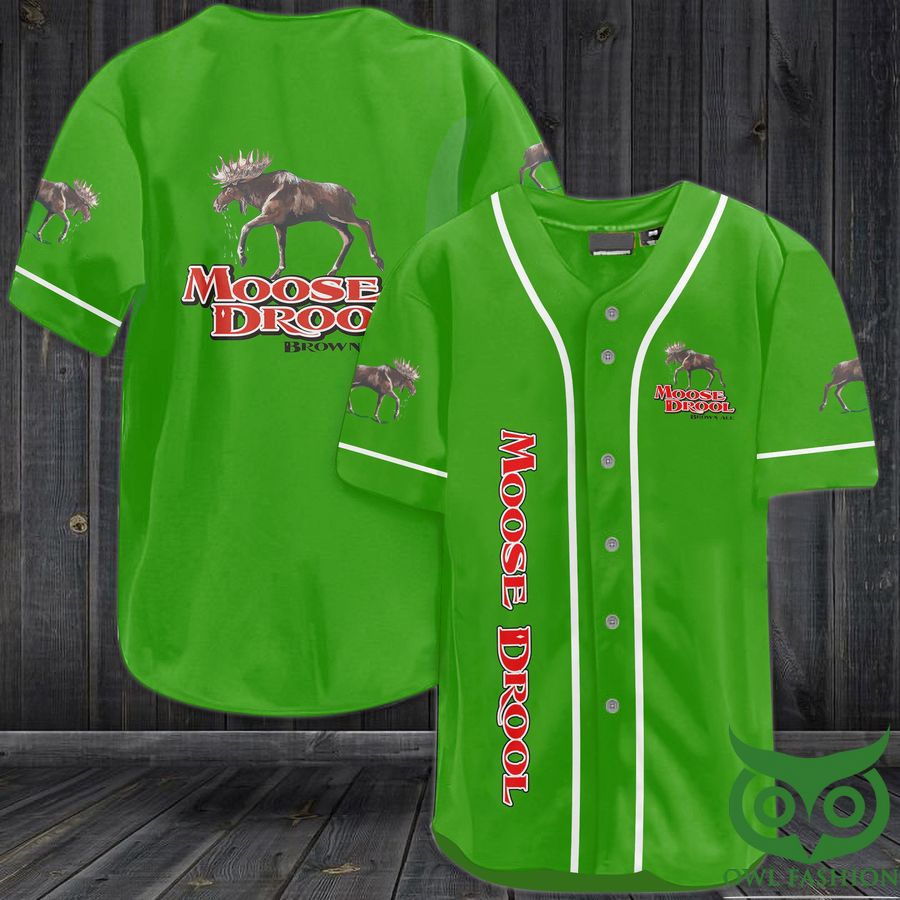 Moose drool Brown Ale Baseball Jersey Shirt