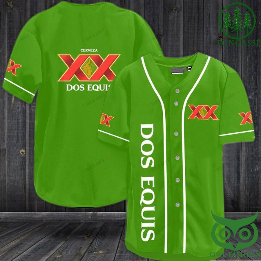 Dos Equis Baseball Jersey Shirt