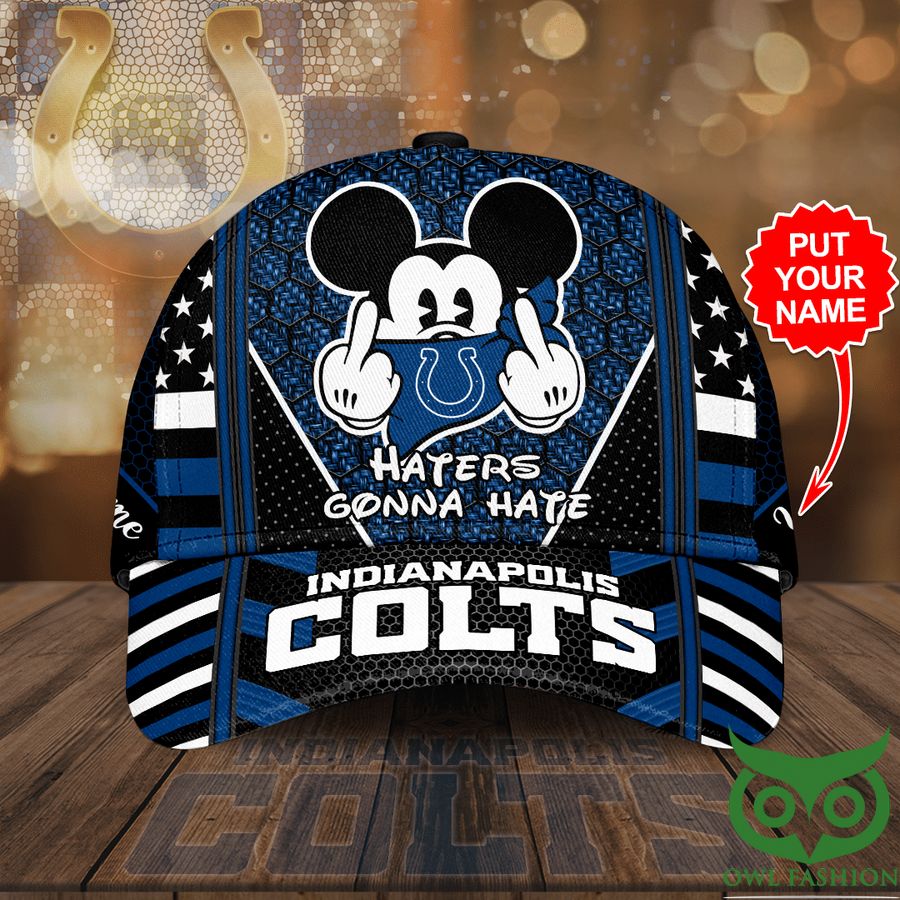 Personalized NFL Indianapolis Colts Haters Gonna Hate Full Printed Cap
