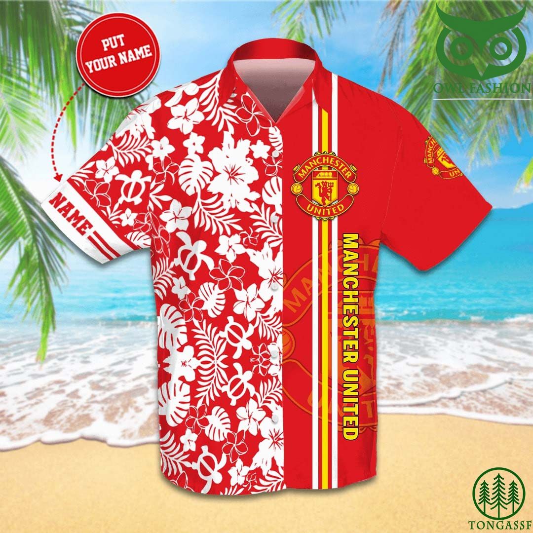 Personalized Manchester United football Hawaiian Shirt Summer Shirt