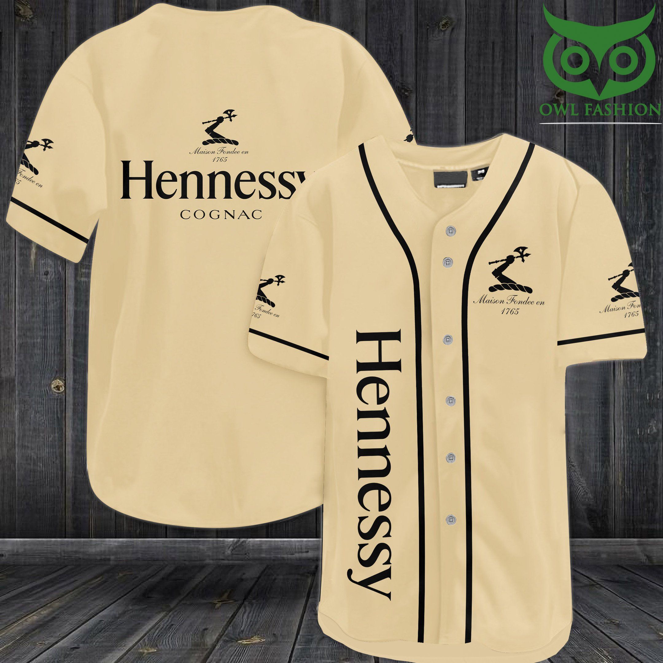 Hennessy cognac Baseball Jersey Shirt